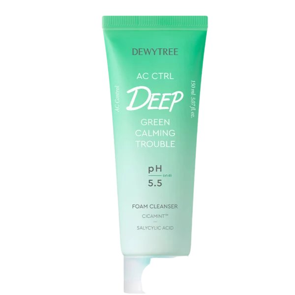 AC Control Deep Green Calming Trouble Foam Cleanser