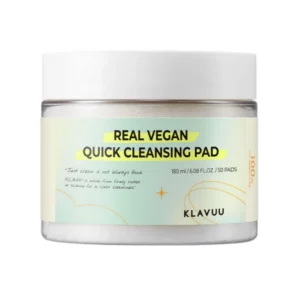 Real Vegan Quick Cleansing Pad, 180ml, 50ea, 2packs