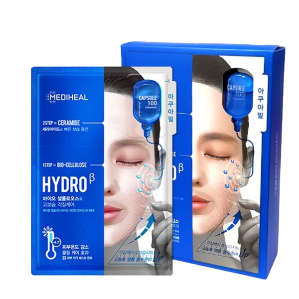 Capsule 100 Bio Secondum Hydro Beta Sheet Mask/Pack, 10 Sheets, 1 Piece