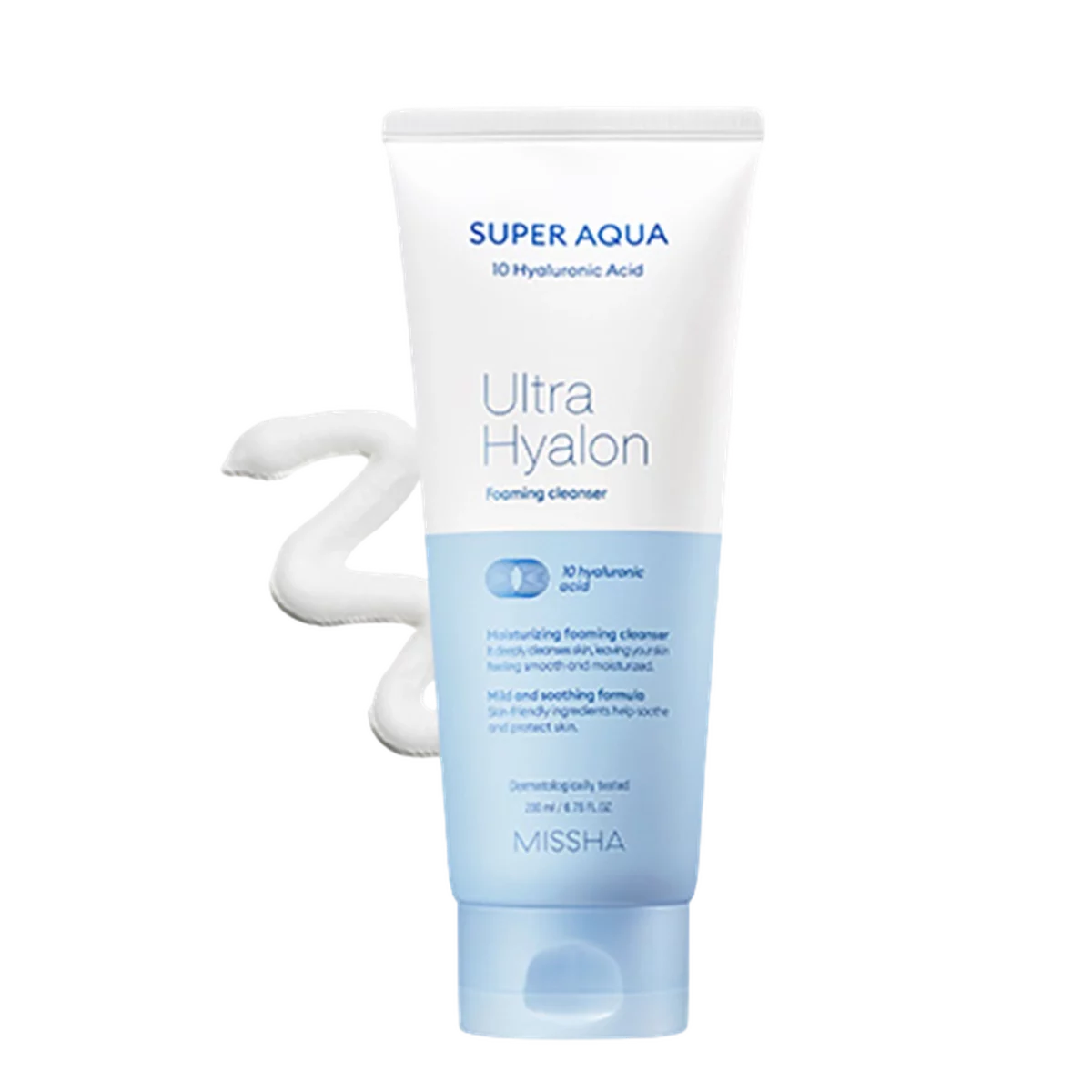 Super Aqua Ultra Hyaluron Cleansing Foam, 200ml, 1 piece