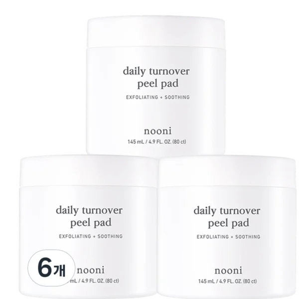 Daily Turnover Peel Pad, 80ea, 3packs