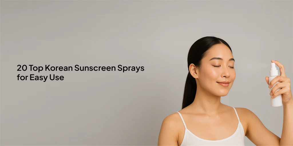 20 Top Korean Sunscreen Sprays for Easy Use