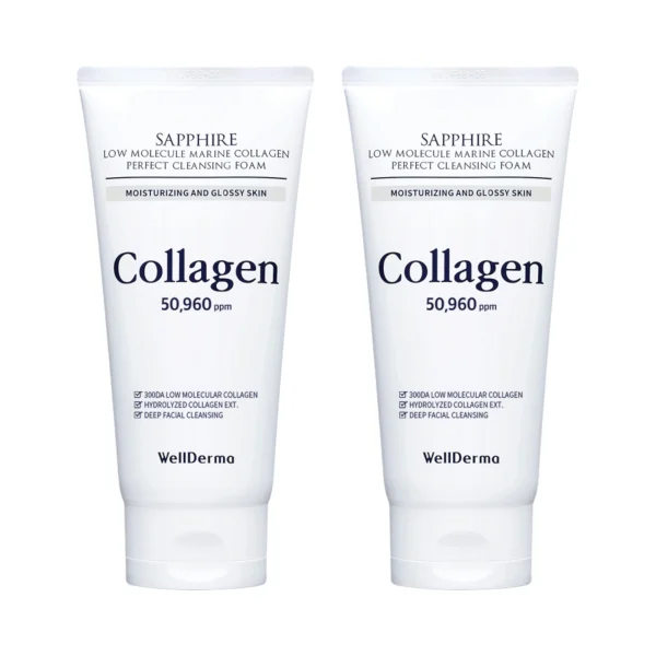Sapphire Low Molecular Marine Collagen Perfect Cleansing Foam