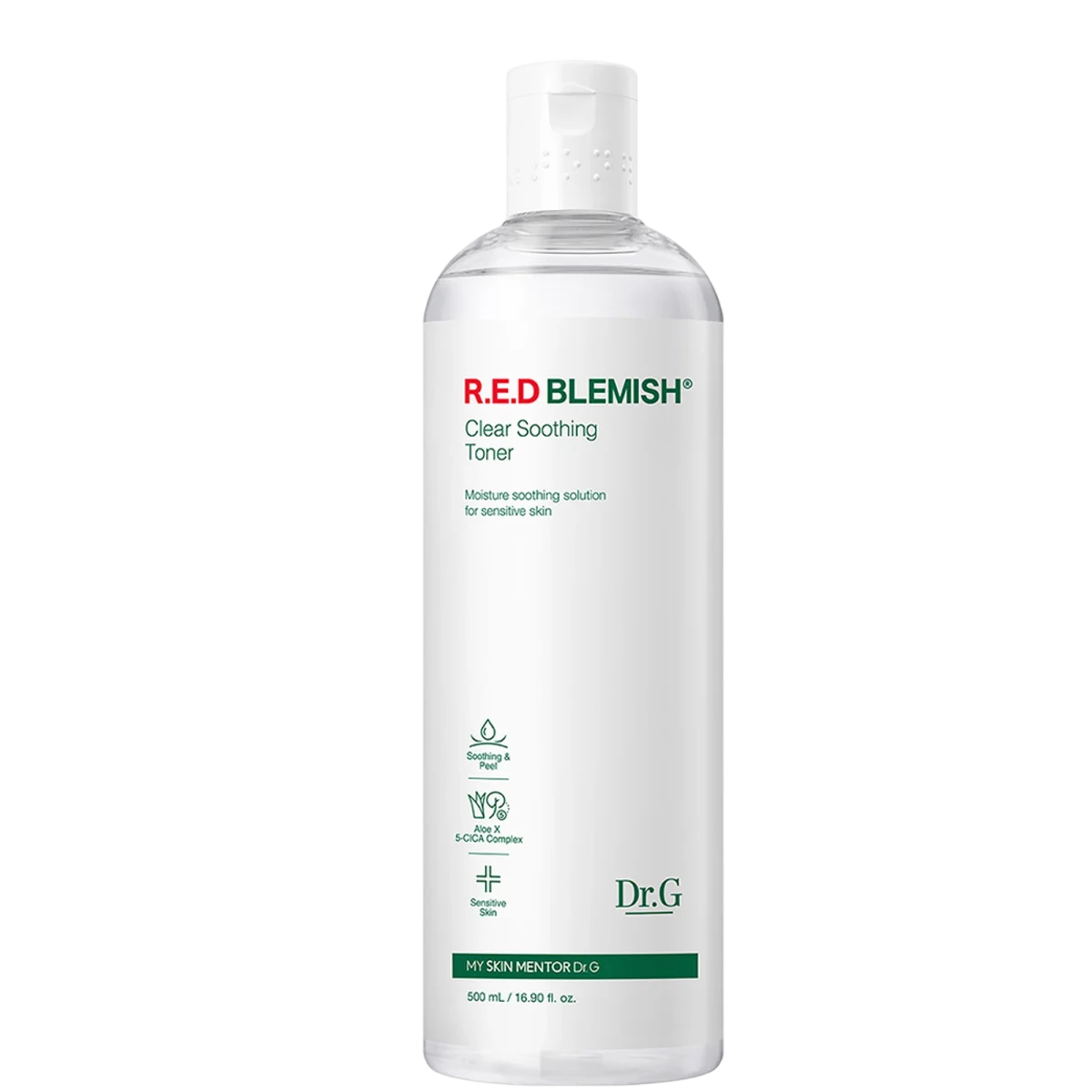 Red Blemish Clear Soothing Toner - 500ml, 1pack