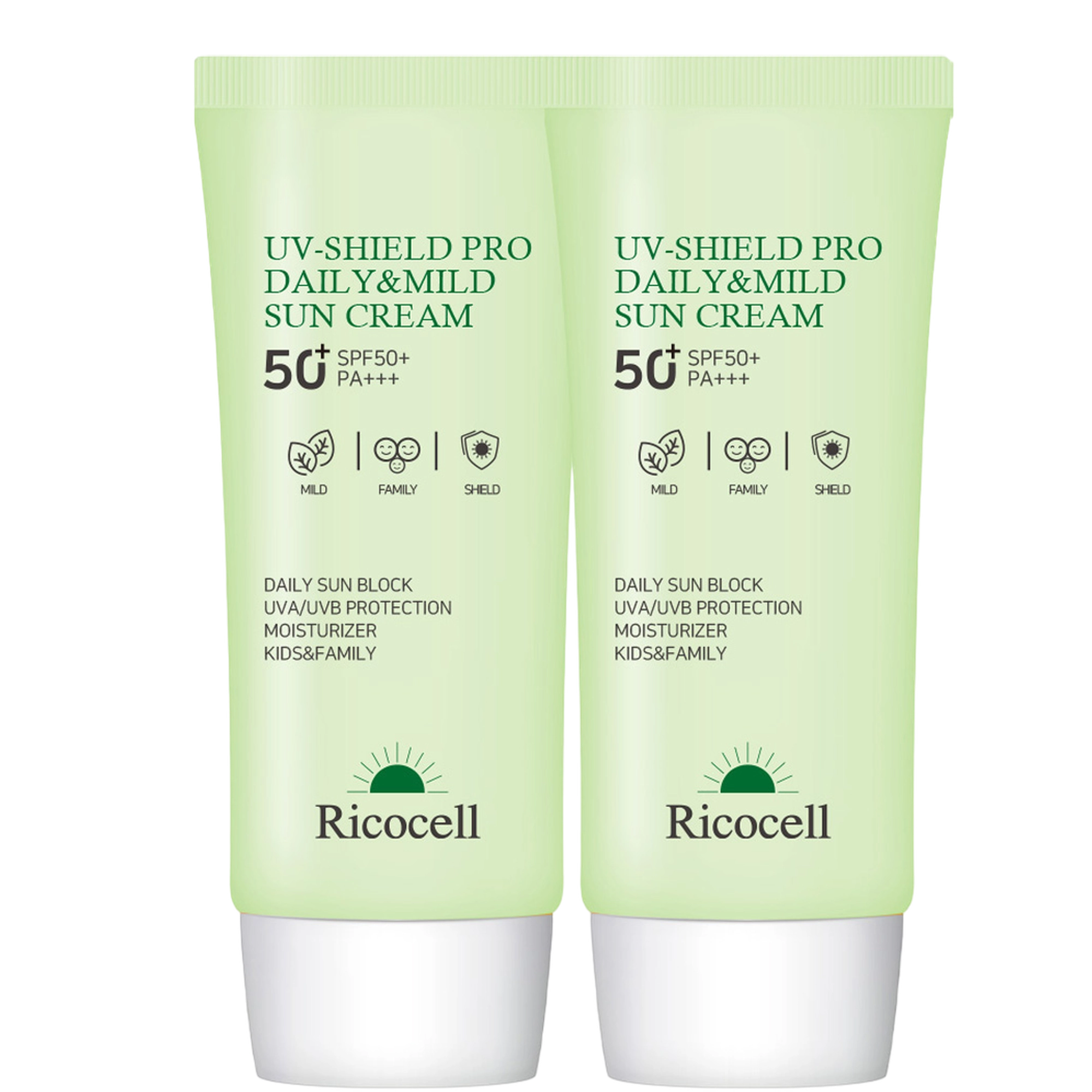 UV Shield Pro Daily and Mild Sunscreen SPF50+ PA+++