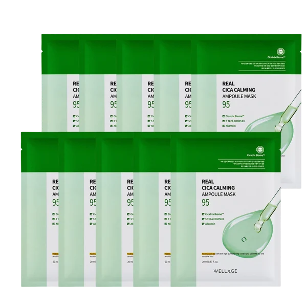 Real Cica Calming Ampoule Mask