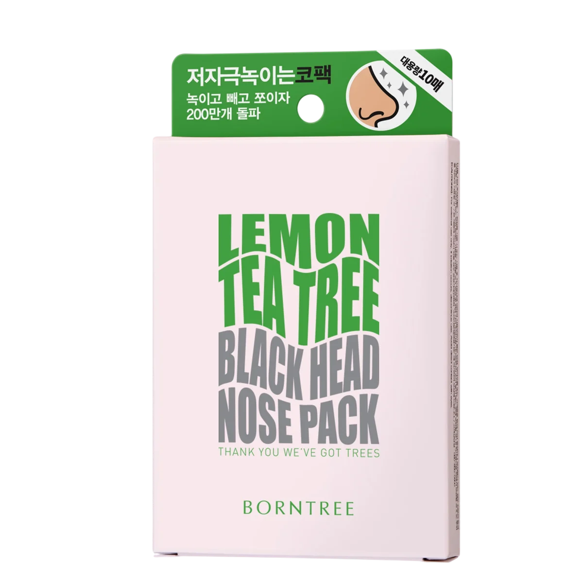 Lemon Tea Tree Blackhead Nose Pack