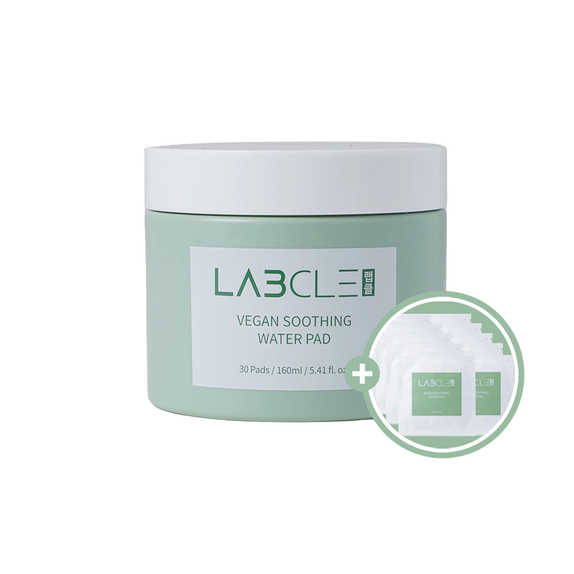 LABEL Vegan Soothing Water Pad 30 sheets + Pad 10 sheets - Image 1