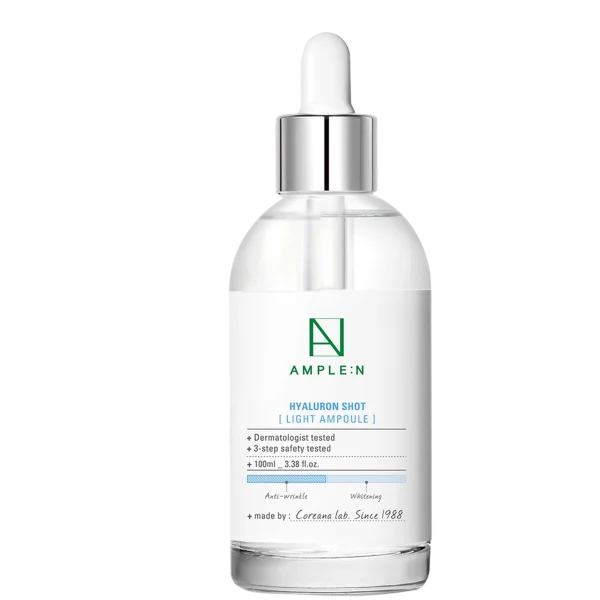 Coreana Hyaluron Shot Light Ampoule Large Size 2pcs